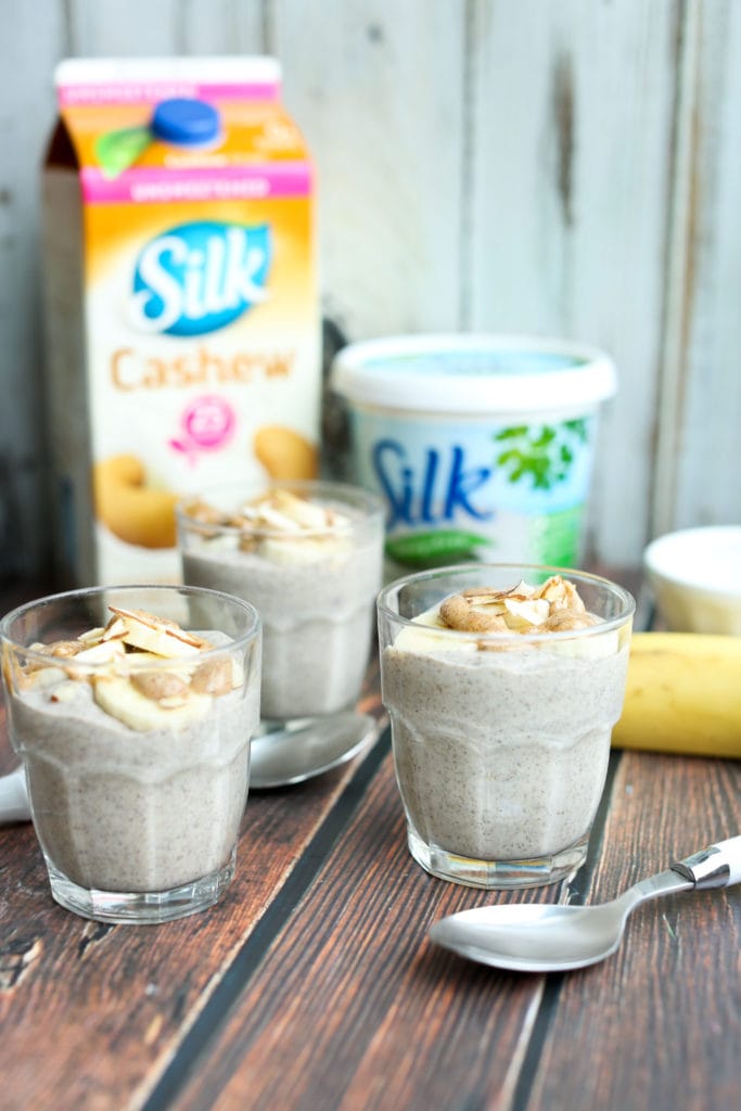 Banana Almond Chia Seed Pudding