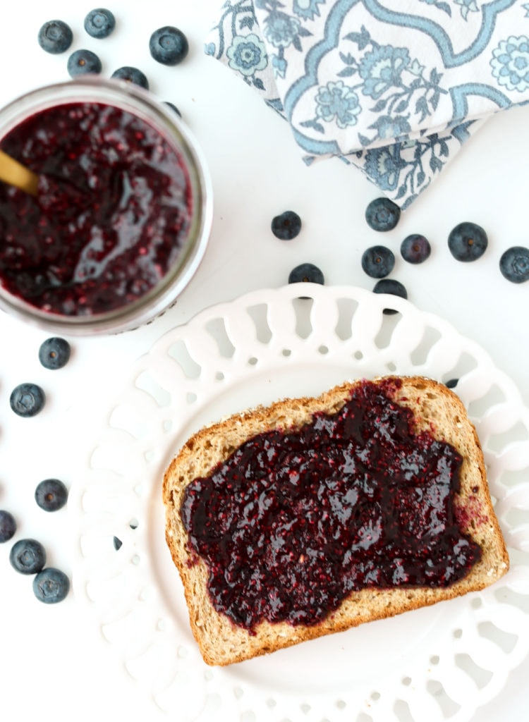 Blueberry Chia Seed Jam
