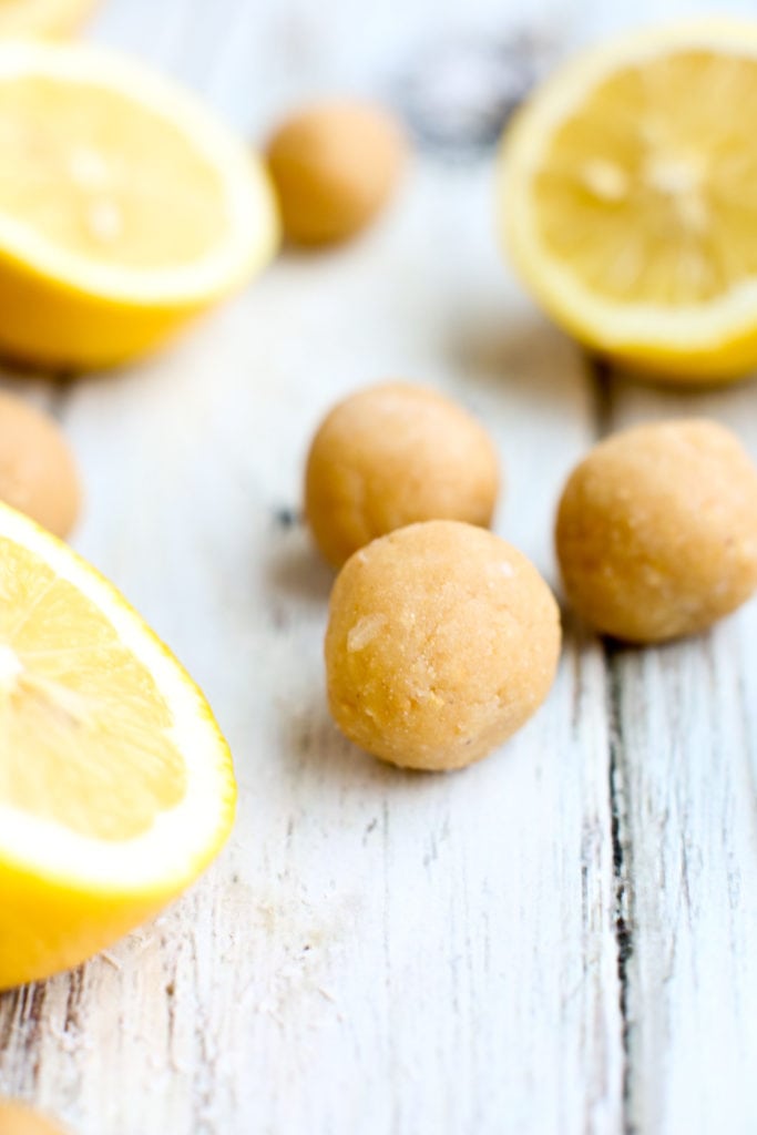 Lemon Coconut Energy Balls Happy Healthy Mama