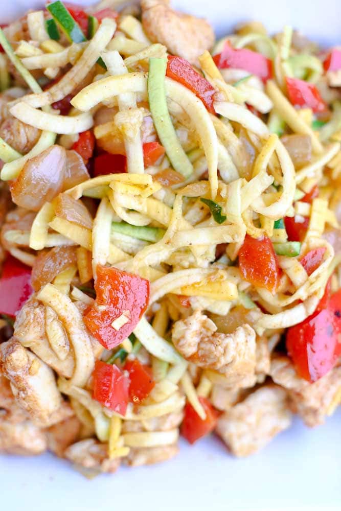 Chicken Fajita Pasta Recipe