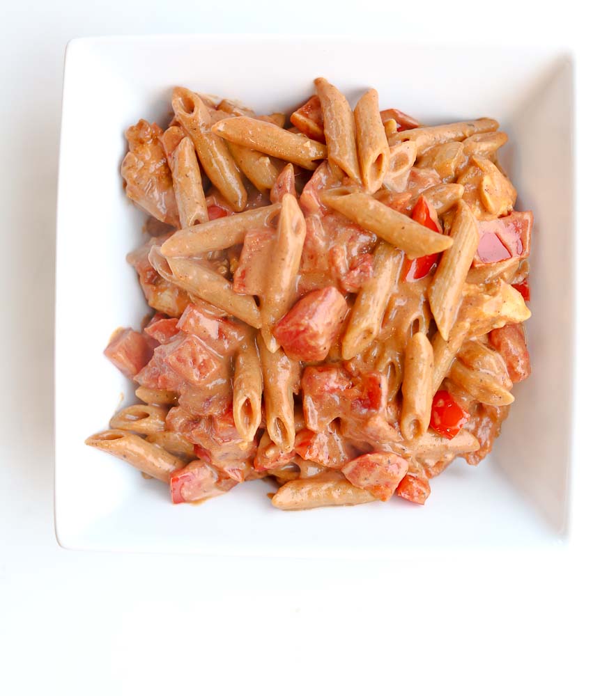 Chicken Fajita Pasta Recipe