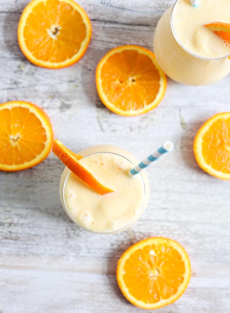 Dairy-Free Orange Creamsicle Smoothie