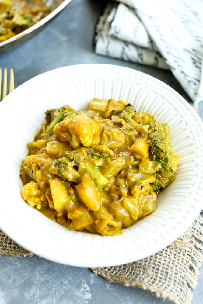 Vegetable Pumpkin Curry Recipe - Happy Healthy Mama