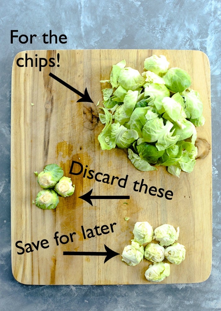 How to prepare Crispy Brussels Sprouts Chips
