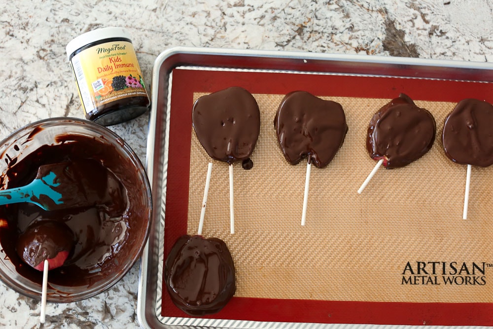 chocolate covered apple turkey pops recipe how to instructions