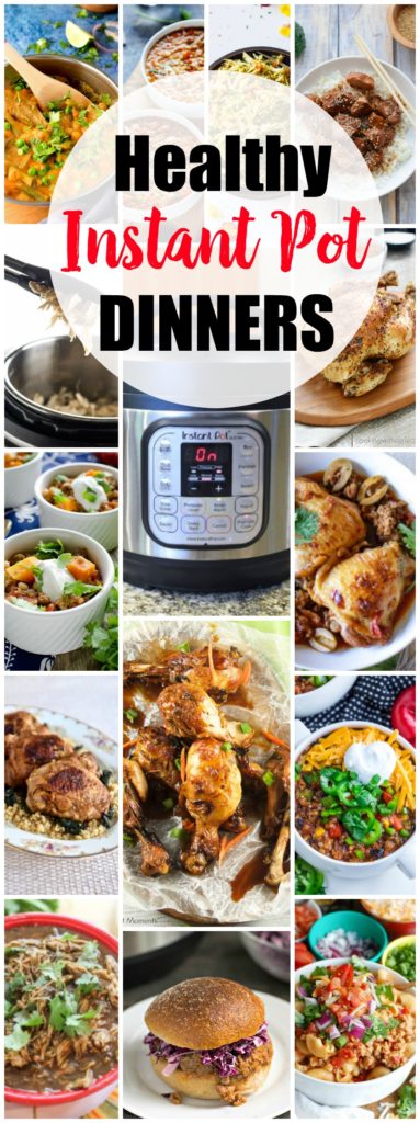 Healthy Instant Pot recipes Dinners