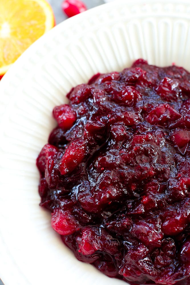 Homemade Cranberry Sauce 4 Ways-Basic Cranberry Sauce