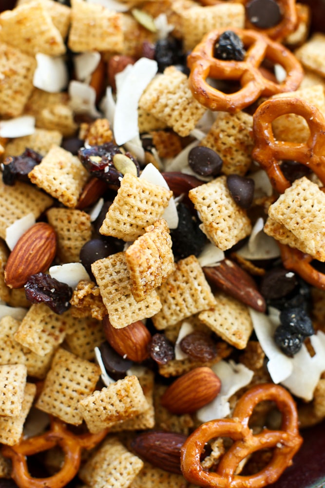 Sweet and Salty Chex Mix Recipe (Dairy-Free and Gluten-Free) - Happy ...