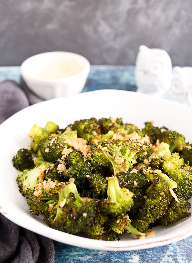 Crispy Roasted Broccoli with Parmesan recipe