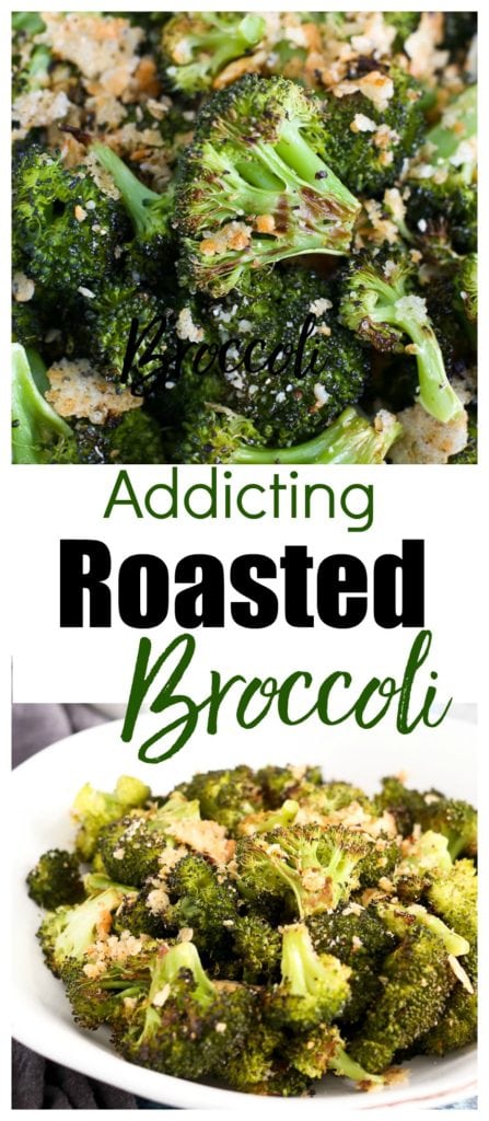 Roasted Broccoli with Parmesan Recipe #healthy #vegetable #glutenfree #sidedish