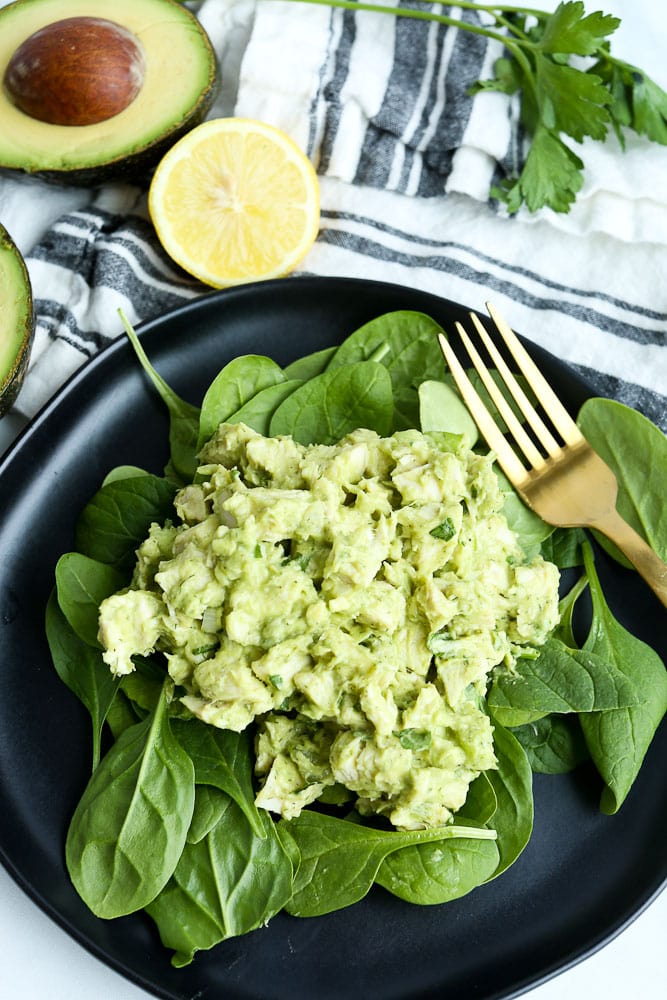 healthy Avocado Chicken Salad