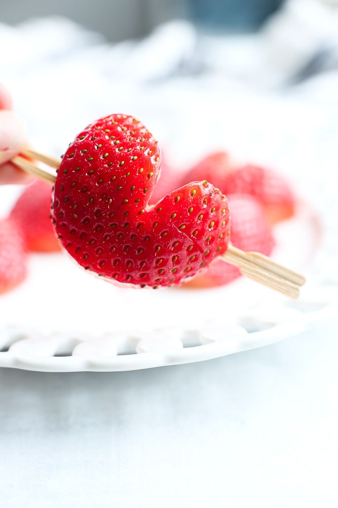 How to Make the Cutest Strawberry Hearts - Happy Healthy Mama