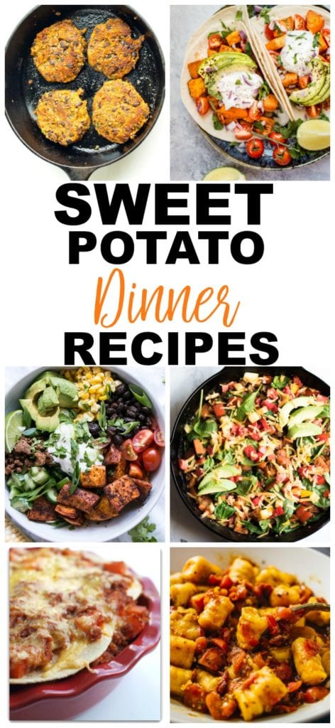 Sweet Potato Recipes Dinner Recipes #sweetpotato #recipes #healthy #dinner