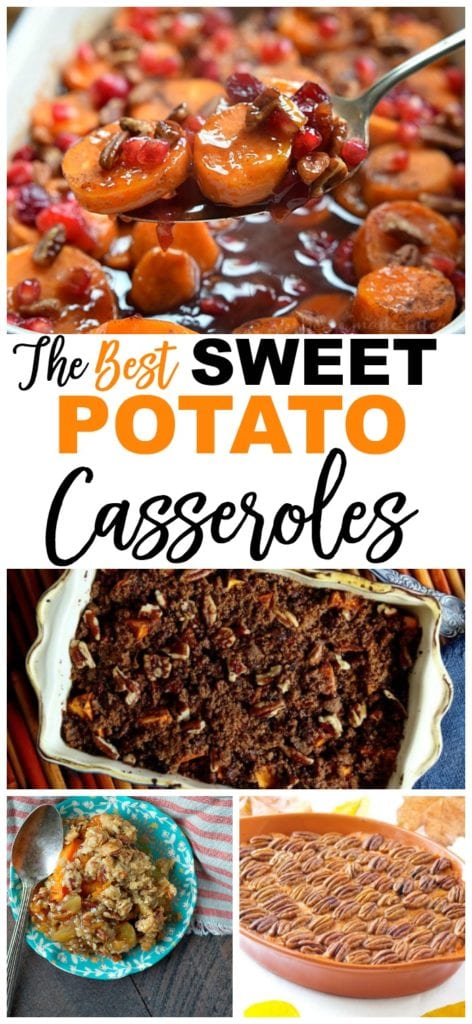 Sweet Potato Recipes casseroles #sweetpotatocasserole #thanksgiving #recipes #healthy 