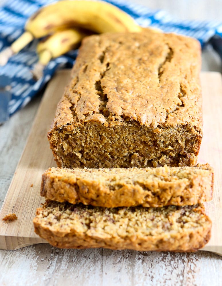 Vegan Banana Bread - Happy Healthy Mama