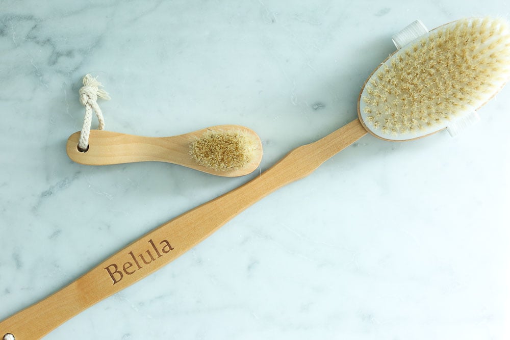 Natural Beauty Products I'm loving now dry brushing