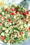 Quinoa Salad Recipe close up shot