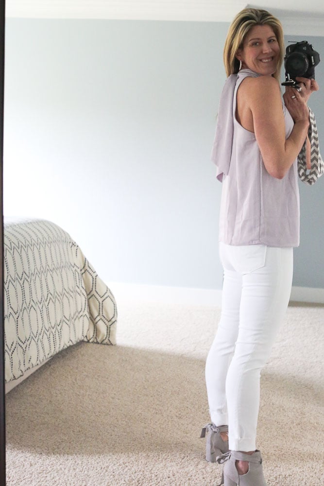 Stitch Fix Spring 2018- Hudson Barbara Scissor Hem Skinny jean