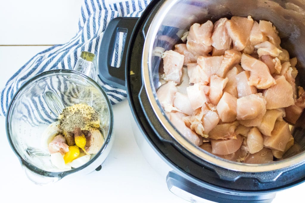 Instant Pot Jerk Chicken before cooking #instantpot #recipes