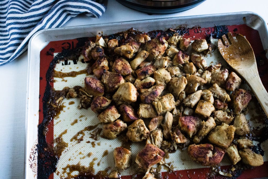 Instant Pot Jerk Chicken recipe after cooking #instantpot #chicken #recipe 