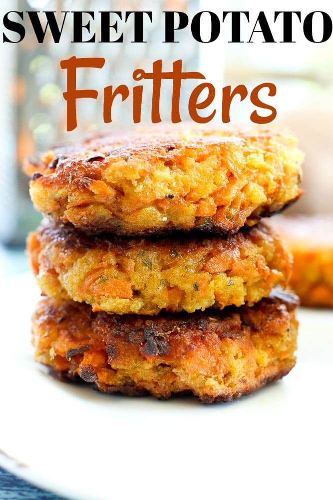 You will LOVE these Sweet Potato Fritters! So easy to make and absolutely delicious. #fritters #sweetpotato #recipes #healthy