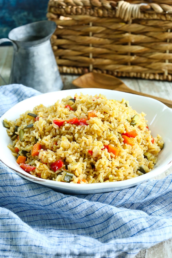 Perfect Rice Pilaf with Vegetables Recipe