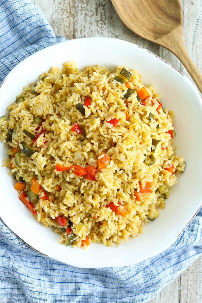 Perfect Rice Pilaf with Vegetables Recipe easy and delicious