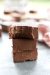 Easy Chocolate Fudge Recipe that is vegan