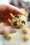 Peanut Butter chocolate Chip energy balls recipe