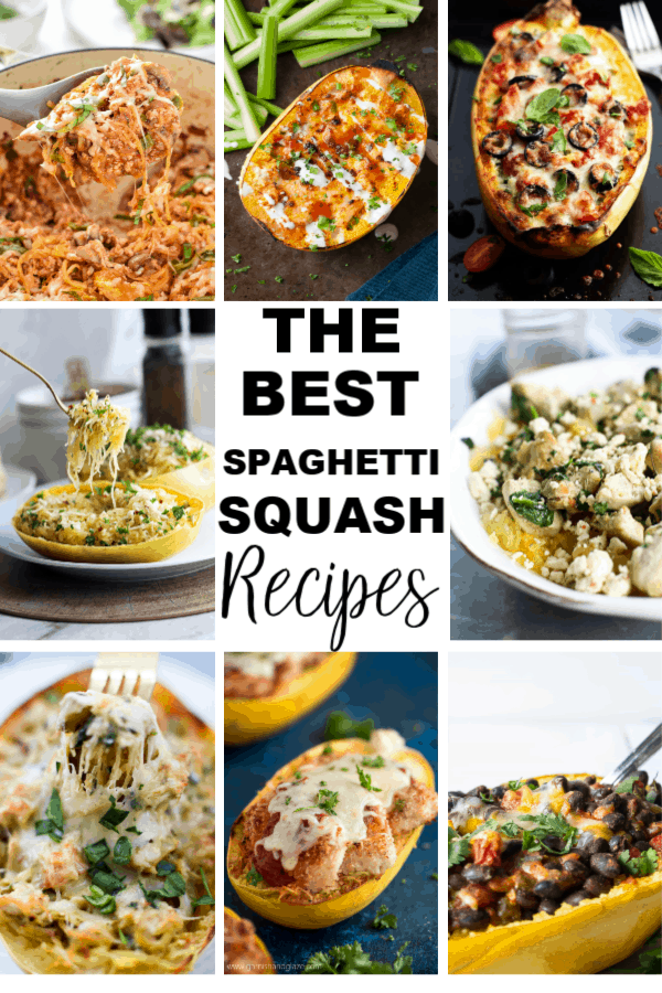 the BEST Spaghetti Squash Recipes