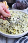 Instant Pot Spinach Artichoke Dip
