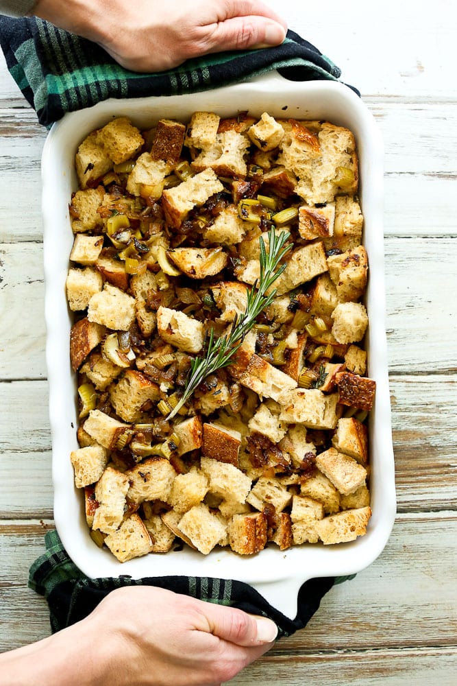 Bringing easy sourdough stuffing to the table