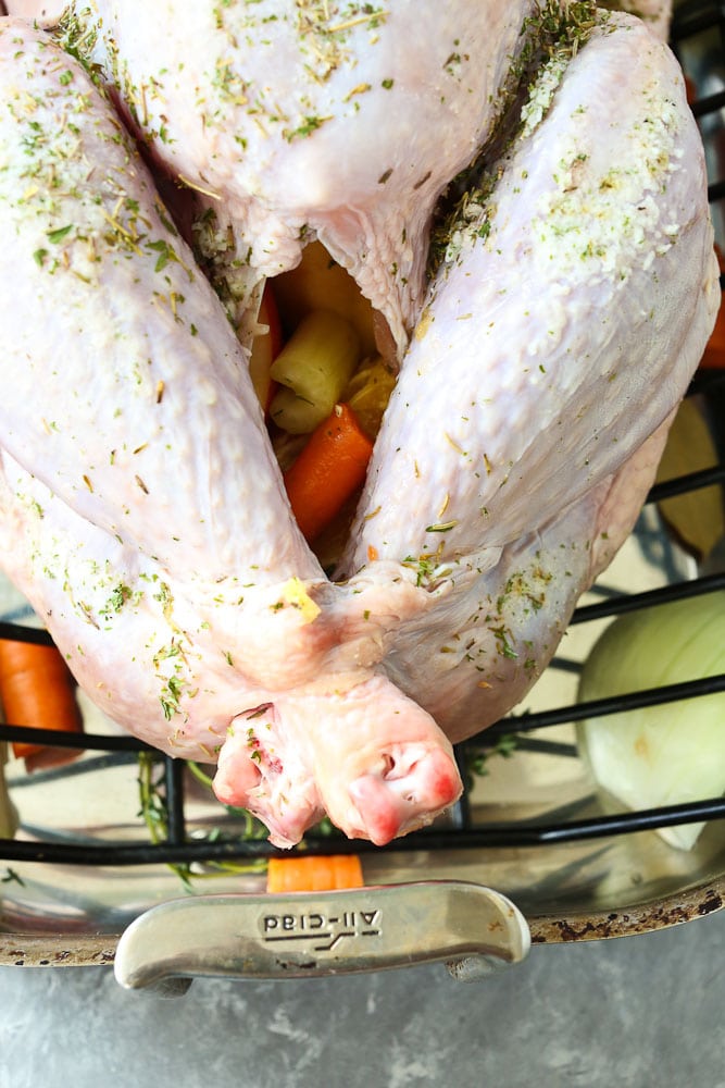Thanksgiving turkey dry brine easy