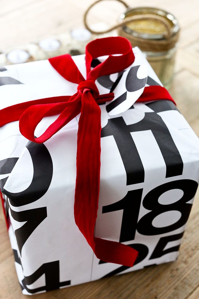 Upcycled Gift Wrapping Ideas old calendars