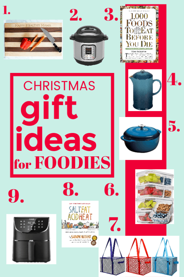 Christmas Gift Ideas healthy foodie