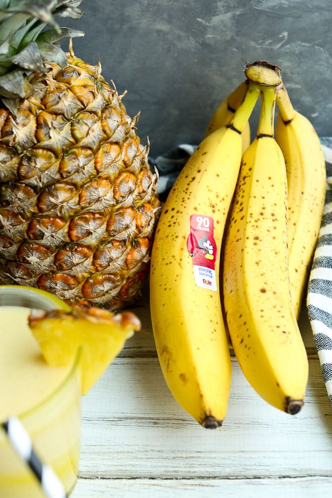 Pineapple Banana Smoothie Recipe with Banana