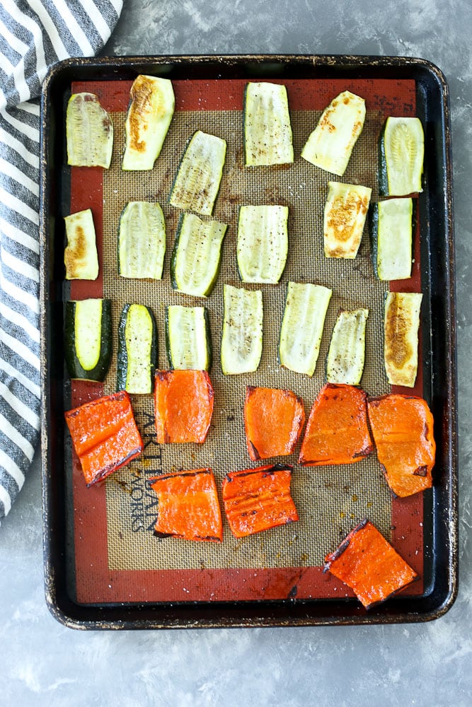 the Best Veggie Sandwich with Roasted Vegetables