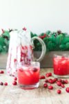 Skinny Cranberry Vodka Christmas Punch