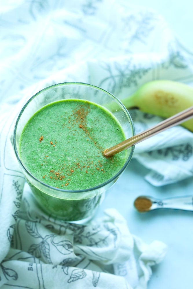 Kale Smoothie Recipe - Happy Healthy Mama