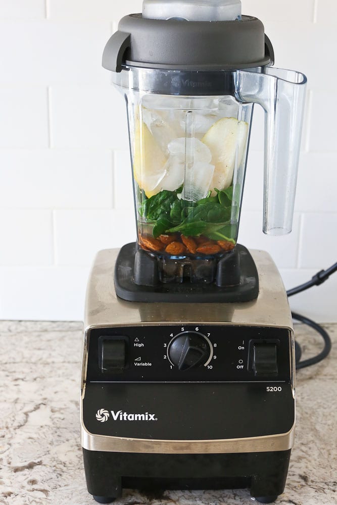 Pear Ginger Smoothie recipe ingredients