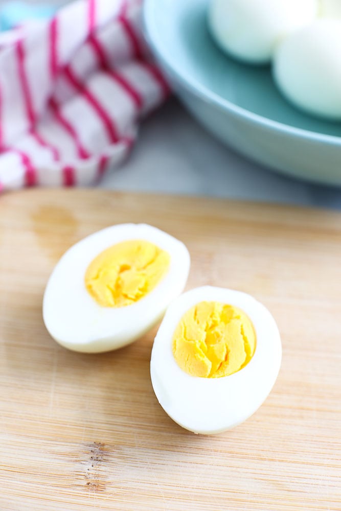 Instant Pot Hard Boiled Eggs cooked perfectly