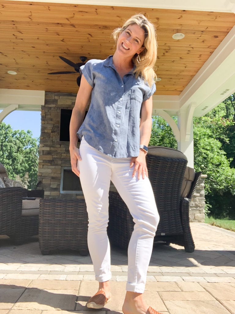 Stitch Fix Summer 2019 Hayford One Pocket Top
