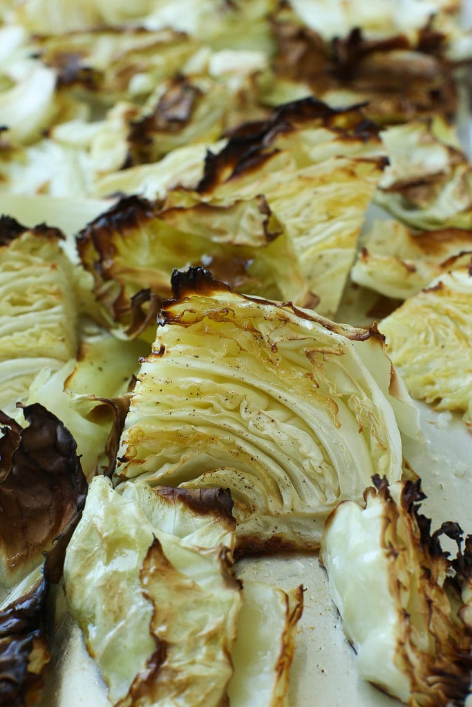 Roasted Cabbage recipe after picture