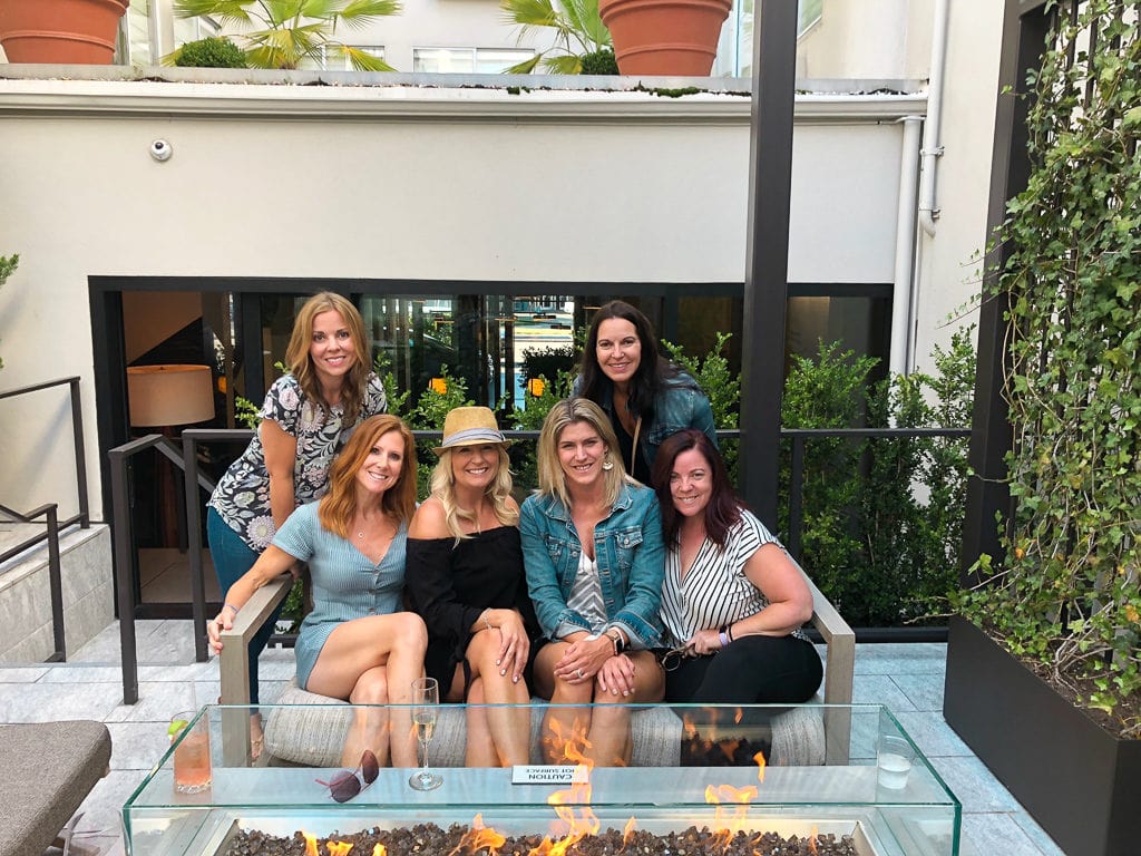 outdoor space at Hotel Zoe San Francisco