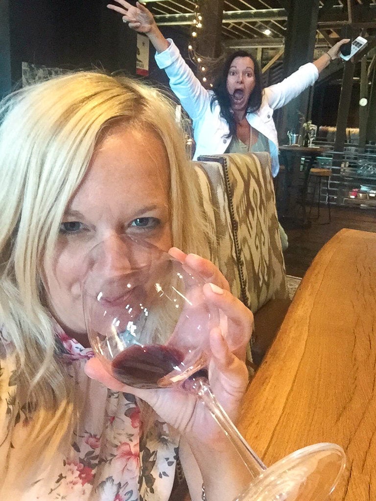 wine tasting in Napa