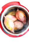 cooked sweet potatoes in the Instant Pot
