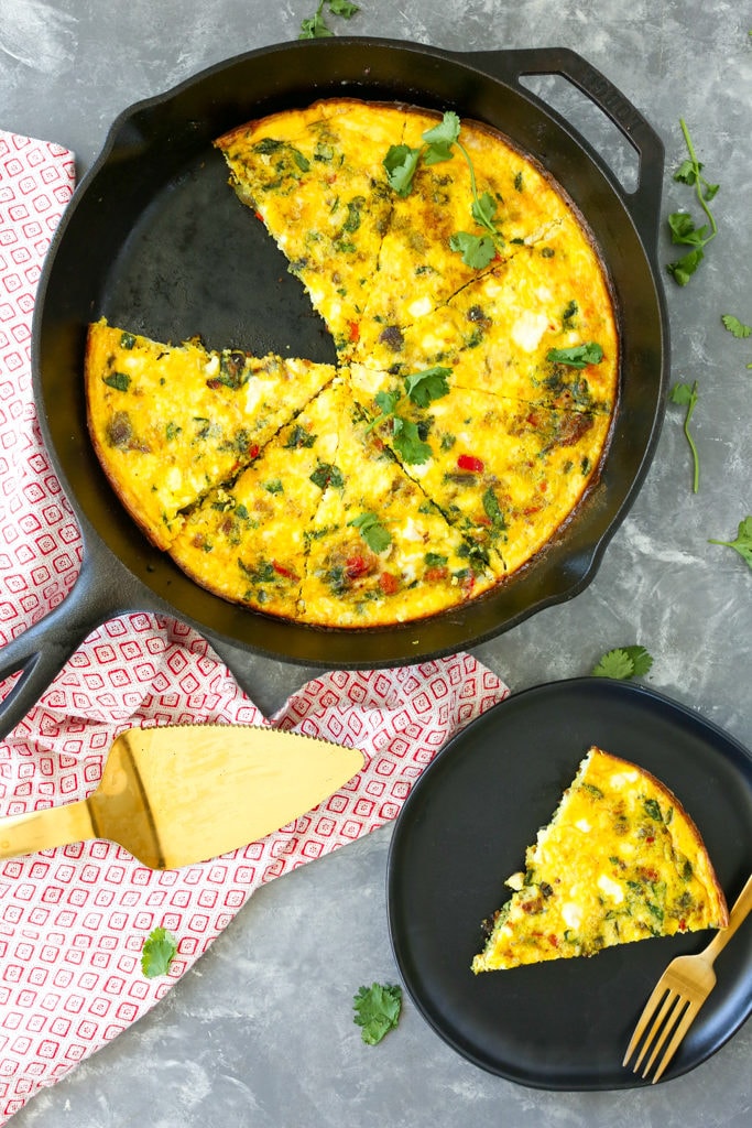 Moroccan-Flavored Frittata Recipe - Happy Healthy Mama