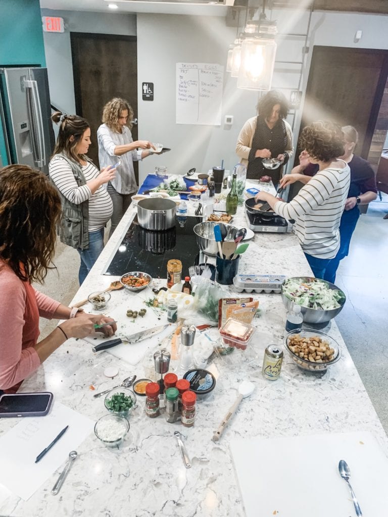 Chopped Competition with Bloggers