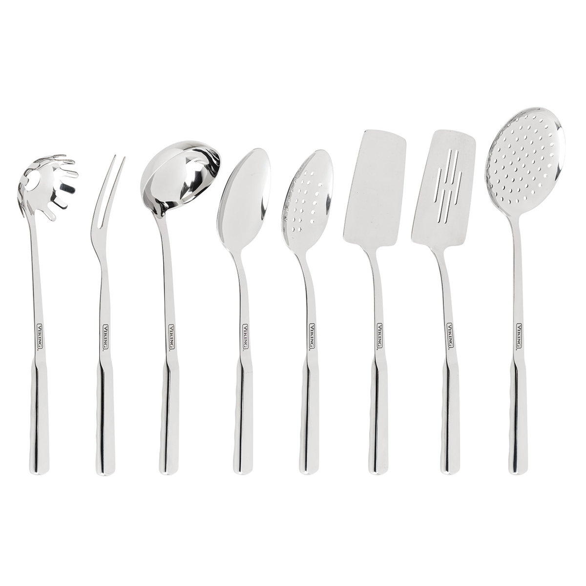 viking stainless steel utensil set 