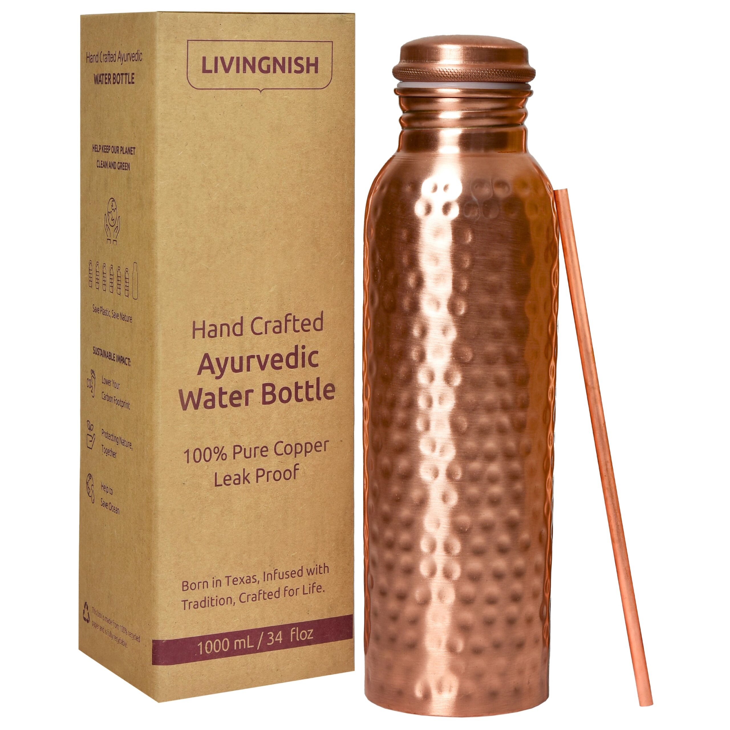 copper water bottle 